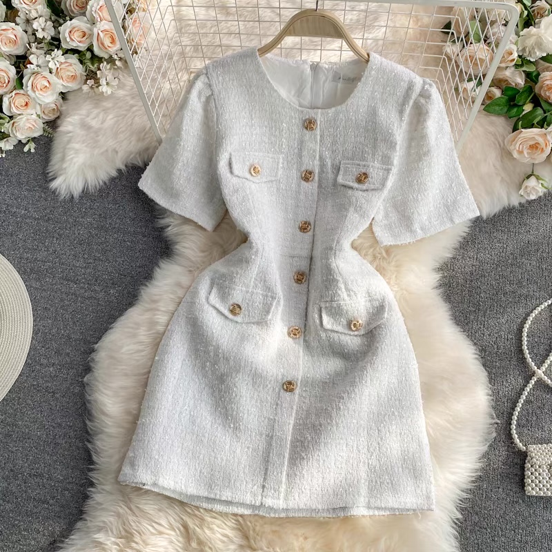 Wide awake woolen princess dress FD93 image